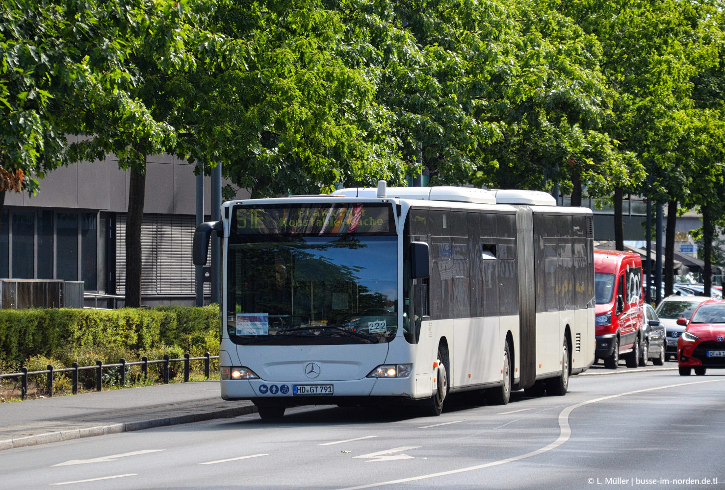Баден-Вюртемберг, Mercedes-Benz O530G Citaro facelift G № HD-GT 791; Гессен — SEV · Offenbacher City-Tunnel · 28.04.2025 — 19.10.2025