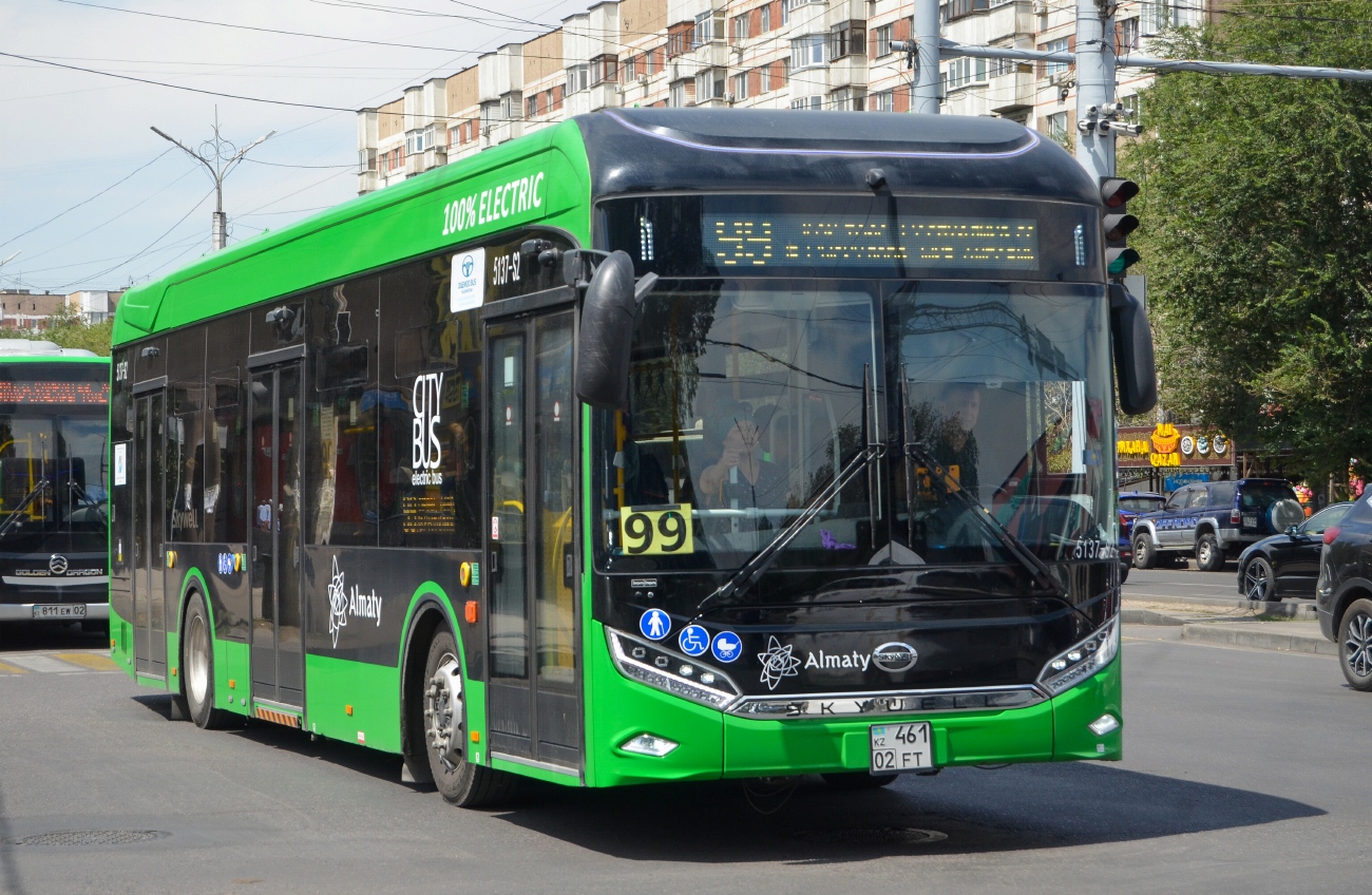 Алматы, Skywell NJL6128BEV (СемАЗ) № 5137-S2