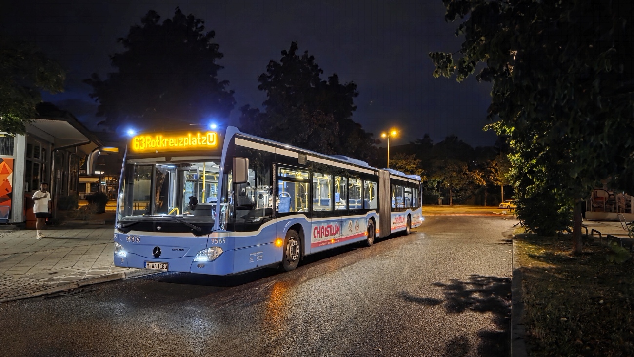 Бавария, Mercedes-Benz Citaro C2 G № M-WA 1180