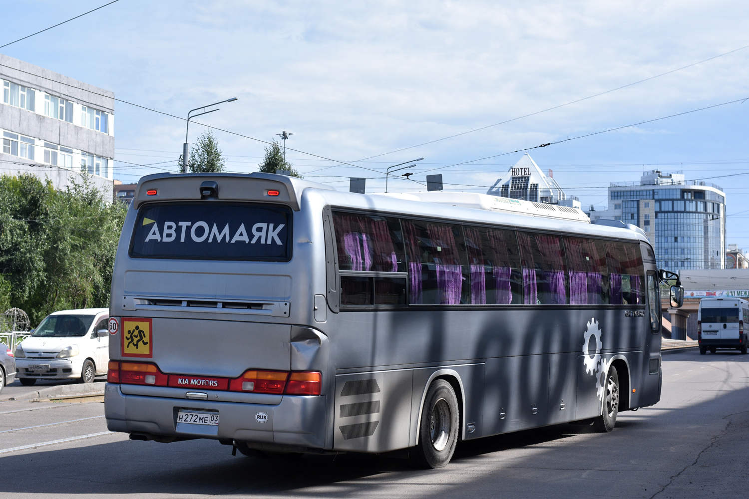 Бурятия, Kia Granbird № Н 272 МЕ 03