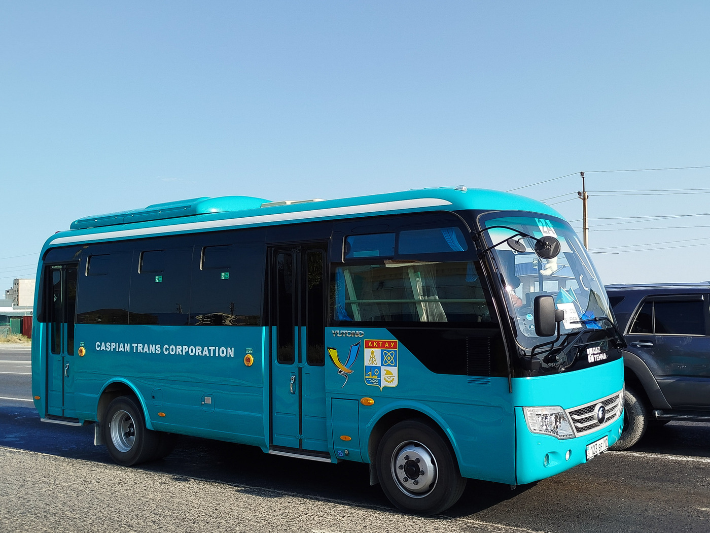 Мангистауская область, Yutong ZK6729D2 (QazTehna) № 123 BF 12