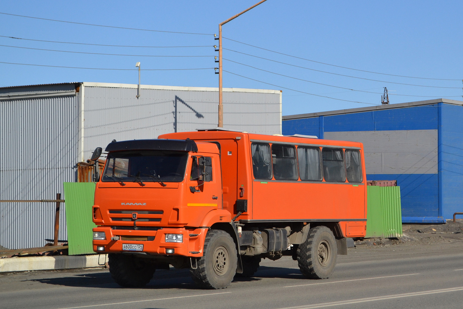 Красноярский край, НефАЗ-42111-24 № А 600 СС 124