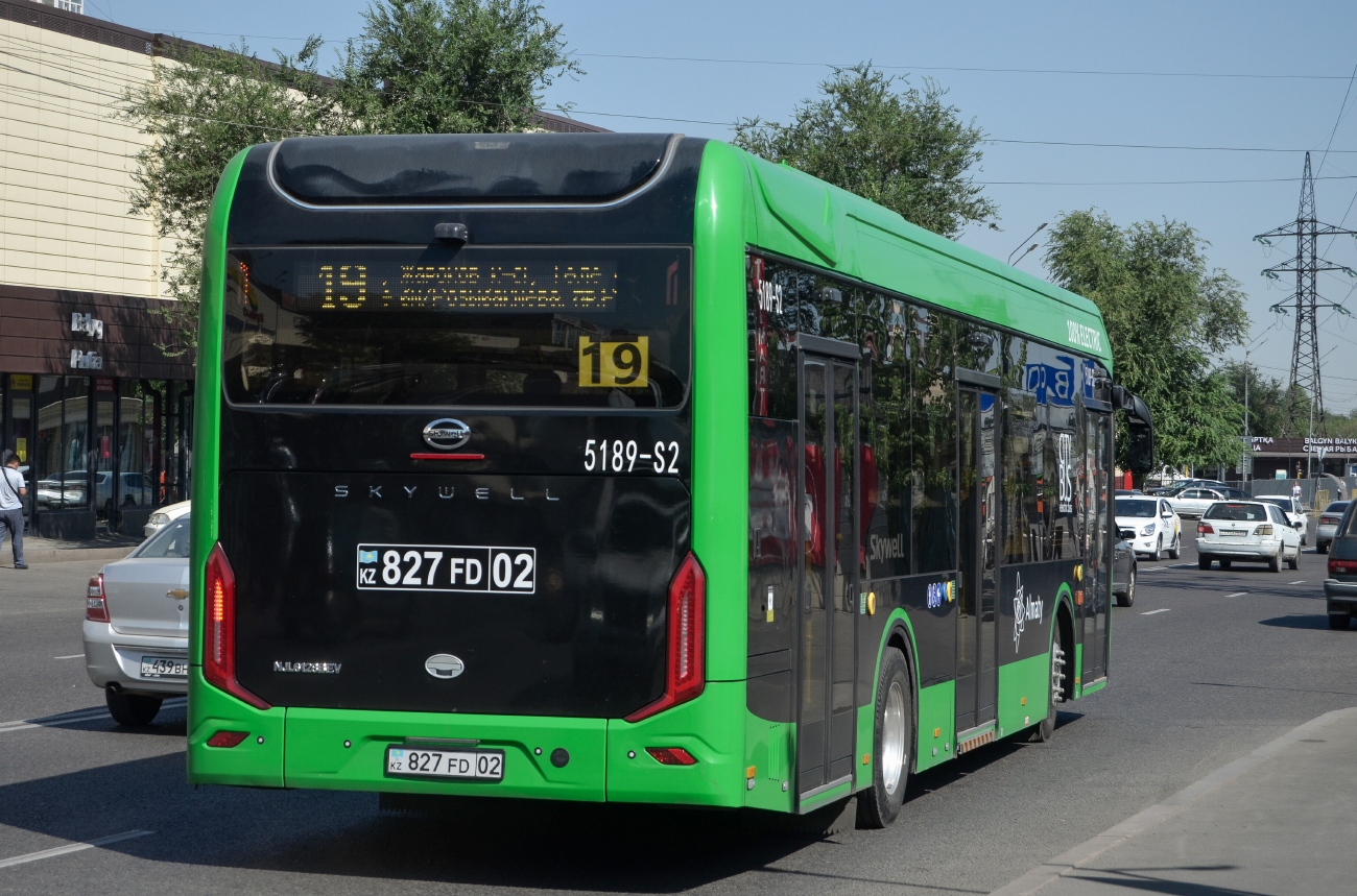 Алматы, Skywell NJL6128BEV (СемАЗ) № 5189-S2