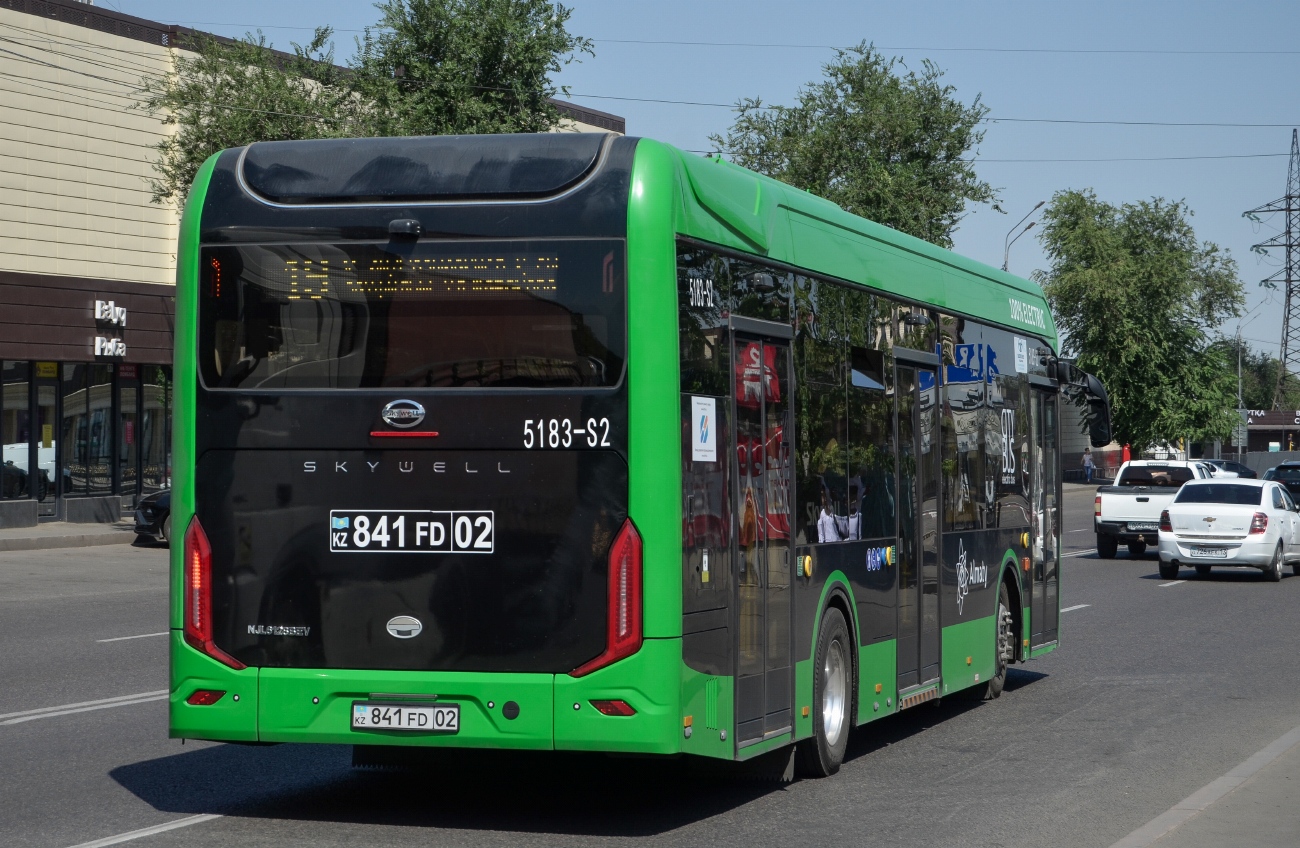 Алматы, Skywell NJL6128BEV (СемАЗ) № 5183-S2