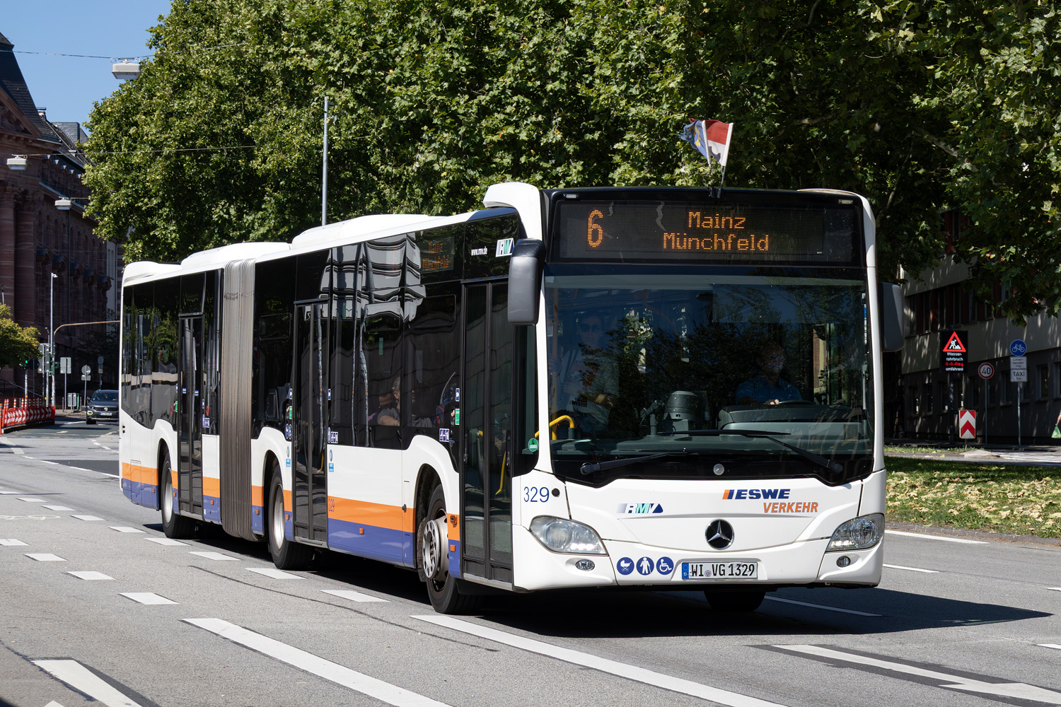 Гессен, Mercedes-Benz Citaro C2 G № 329