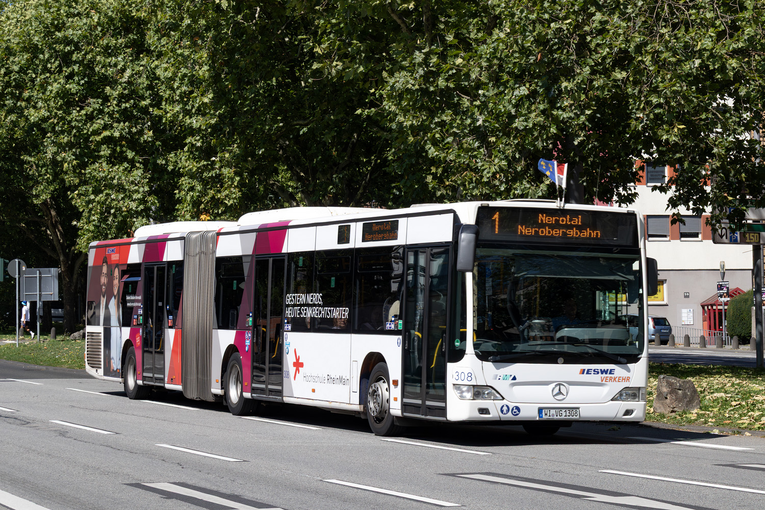 Гессен, Mercedes-Benz O530G Citaro facelift G № 308