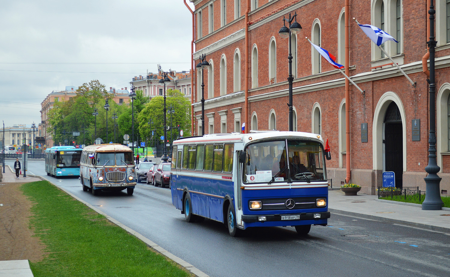 Saint Petersburg, VBK M41 # В 918 ВР 78; Saint Petersburg — The 6th International Transport Festival, TransportFest-2025