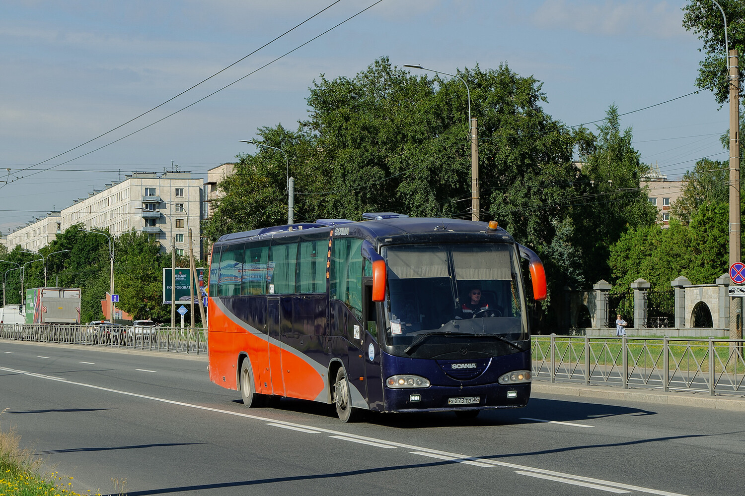 Санкт-Петербург, Irizar Century II 12,8.35 № Х 273 ТВ 36 Санкт-Петербург, Irizar Century II 12,8.35 № Х 273 ТВ 36
