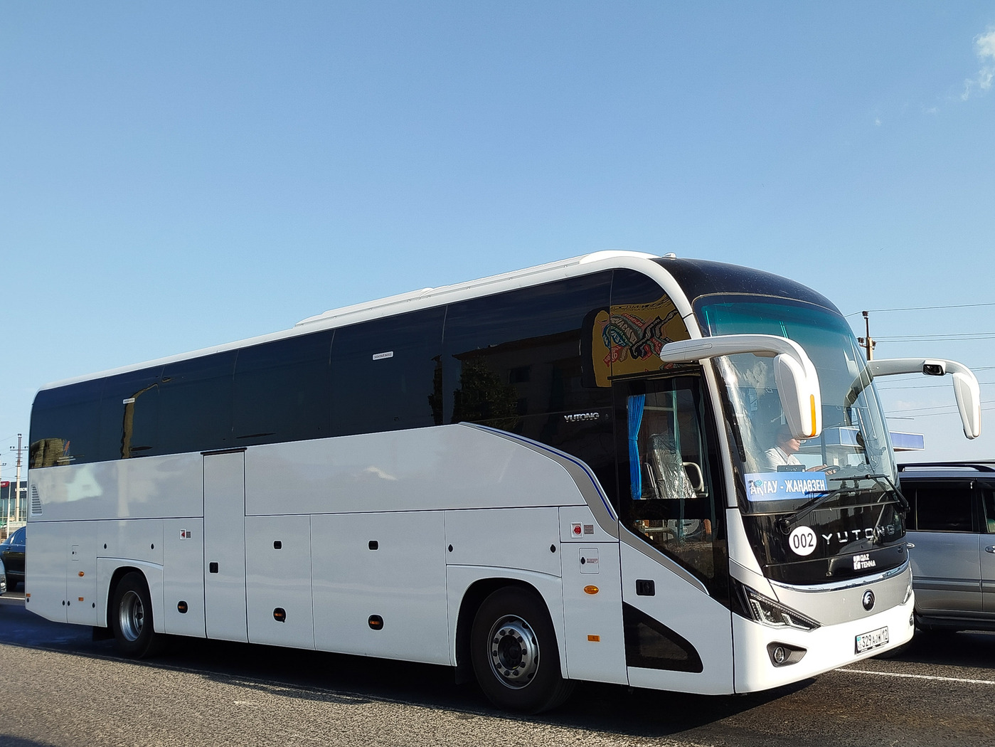 Мангистауская область, Yutong C12PRO (ZK6128H, QazTehna) № 329 AJW 12