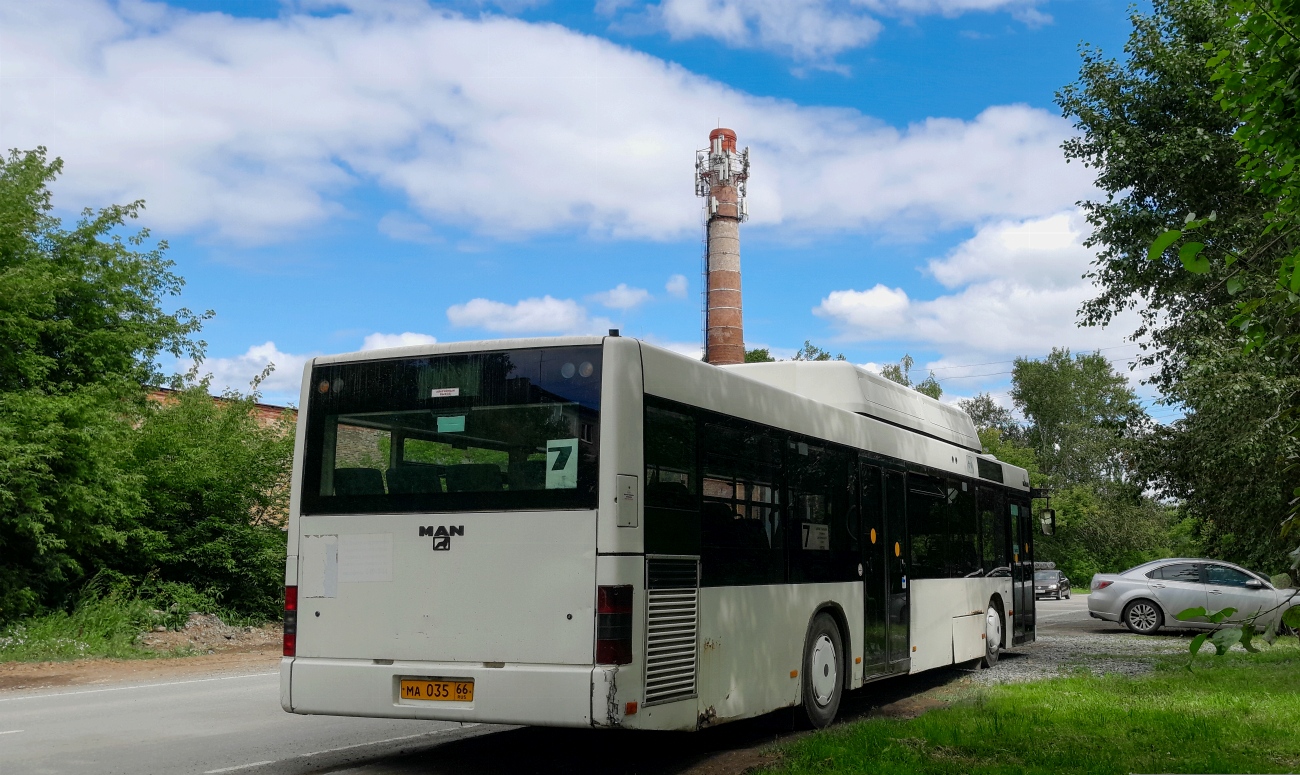 Свердловская область, MAN A21 NL313 CNG № МА 035 66
