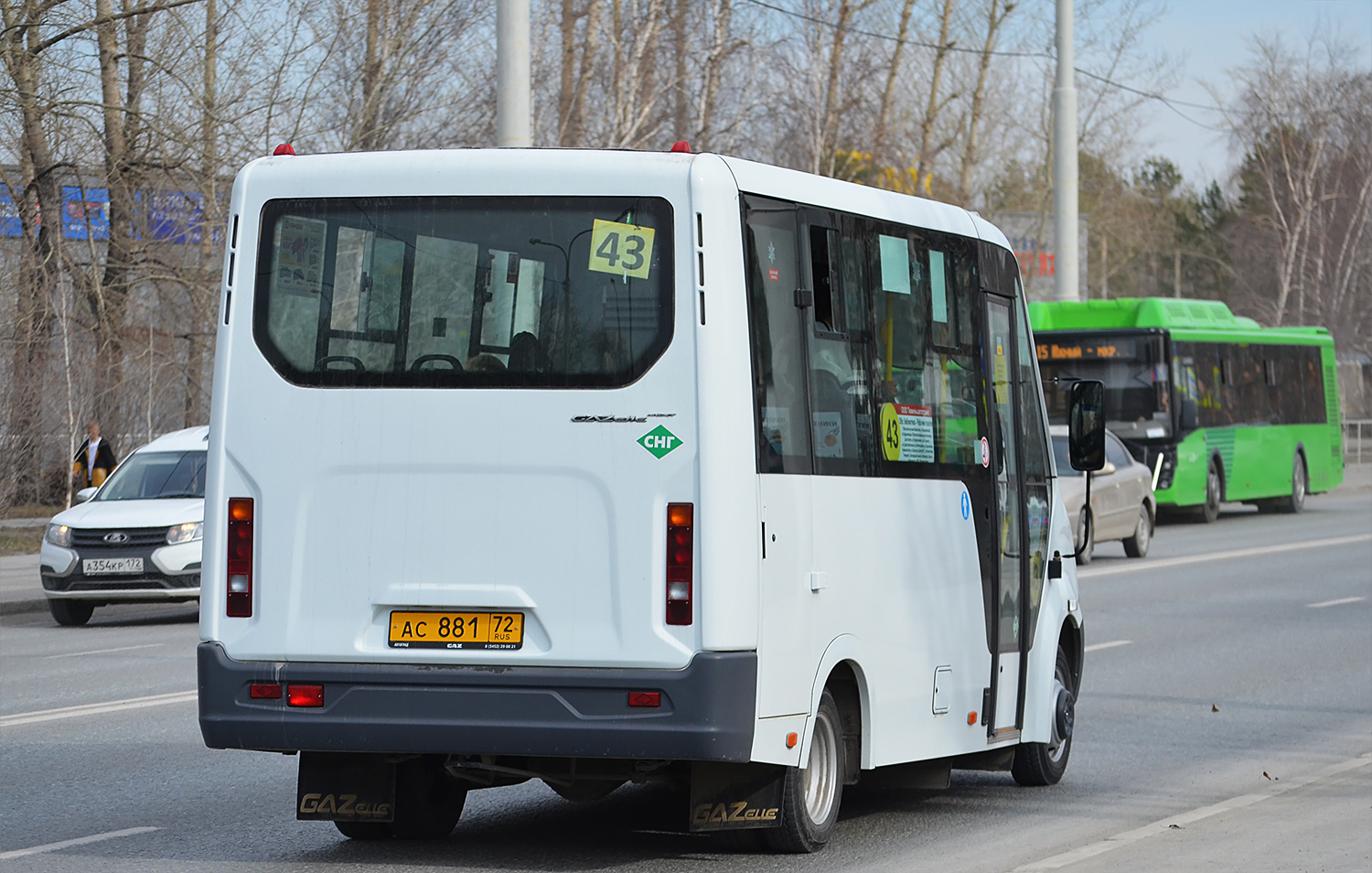 Тюменская область, ГАЗ-A64R45 Next № АС 881 72