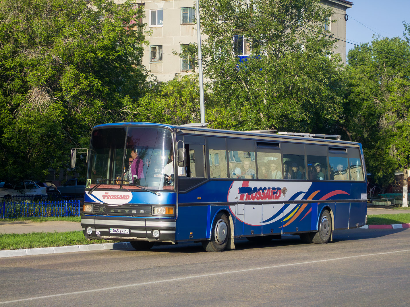 Костанайская область, Setra S215UL (France) № 045 BK 10