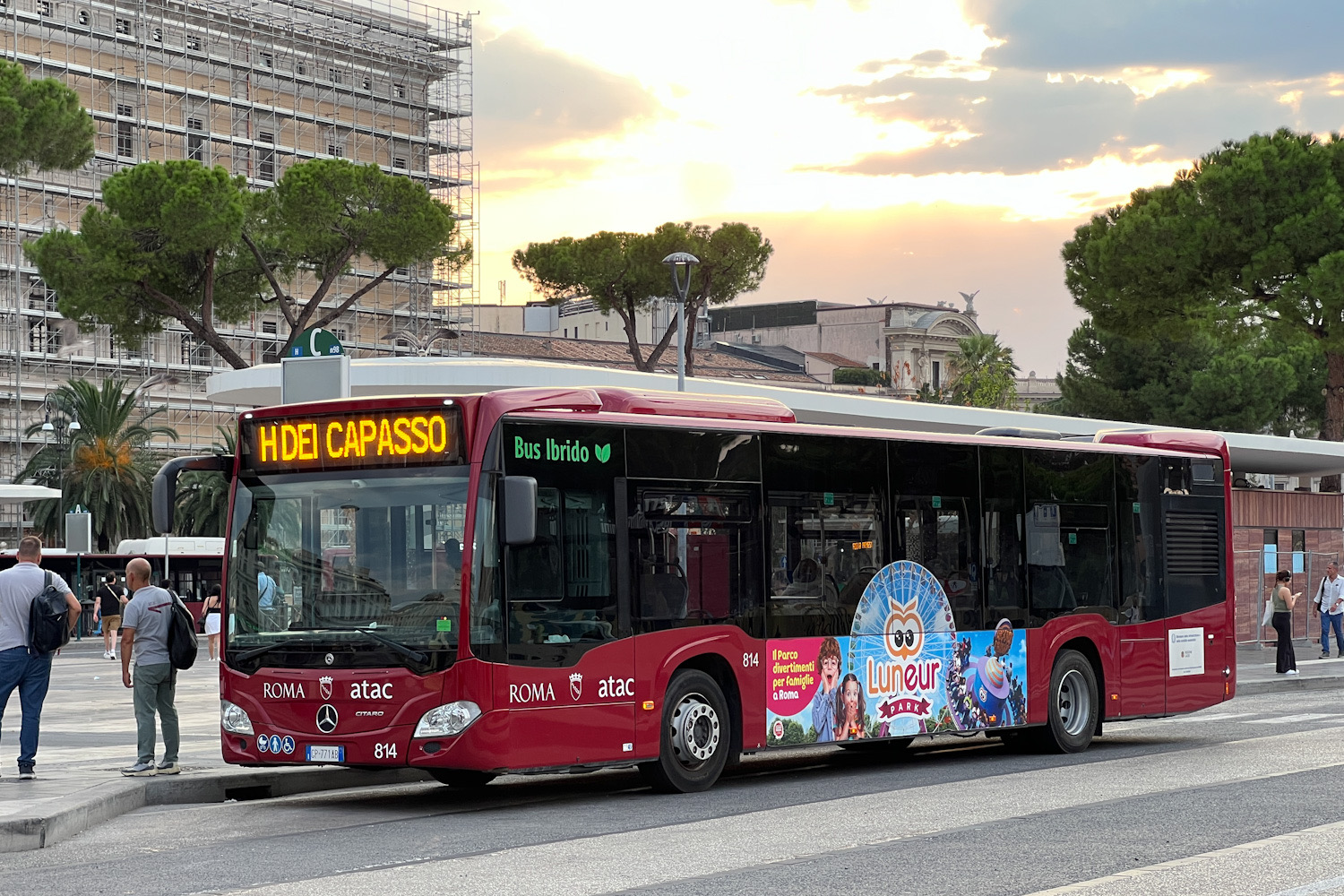 Италия, Mercedes-Benz Citaro C2 hybrid № 814