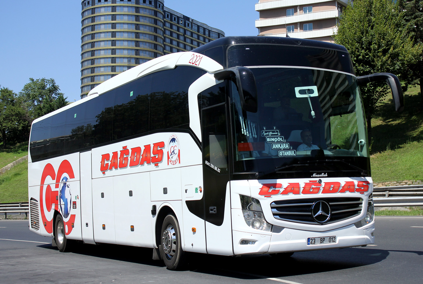 Турция, Mercedes-Benz Travego III 16SHD № 23 BPM 012