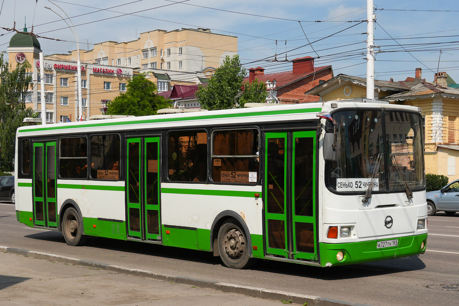 Тамбовская область, ЛиАЗ-5256.45 № А 727 ТК 161