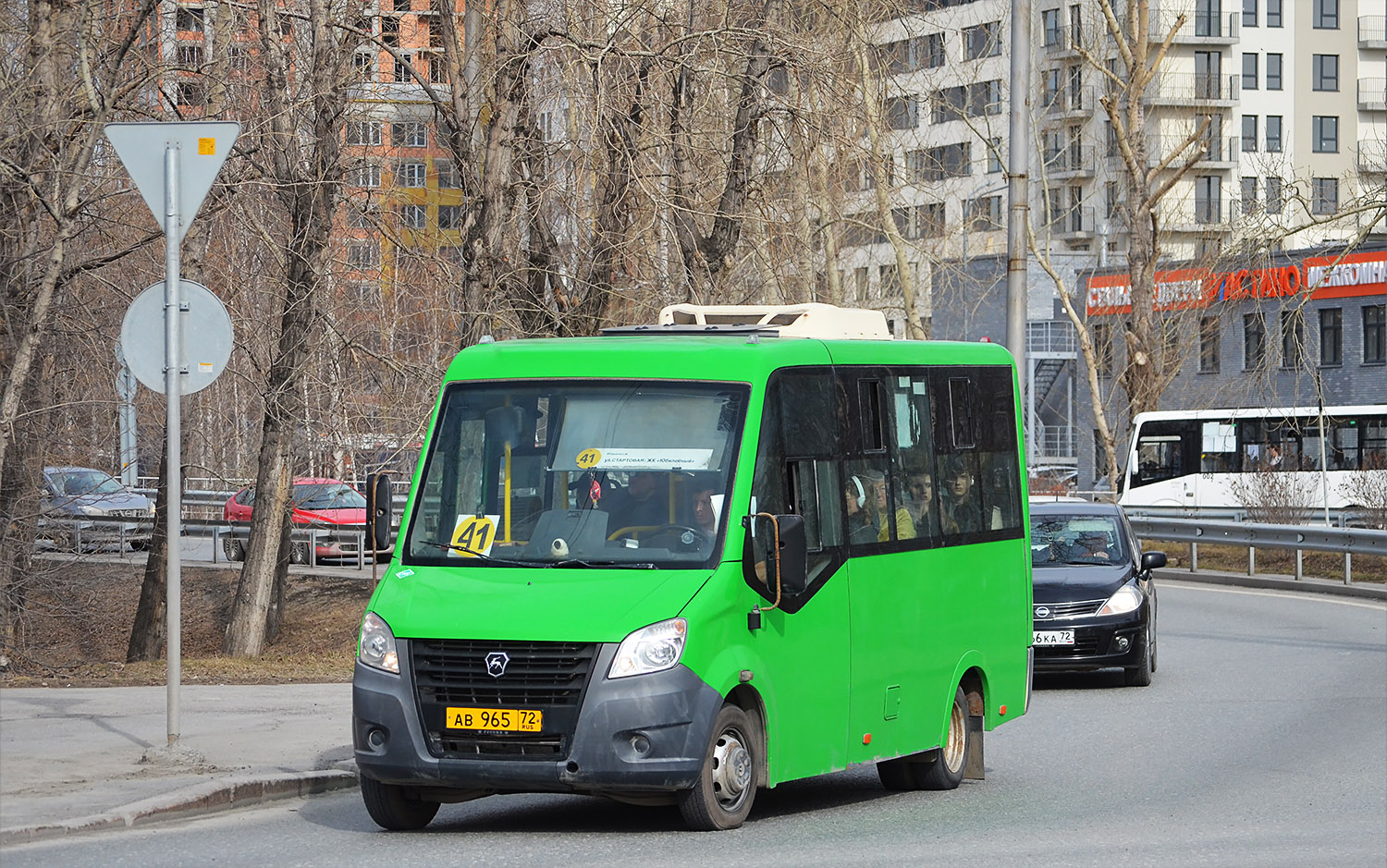 Тюменская область, ГАЗ-A64R45 Next № АВ 965 72