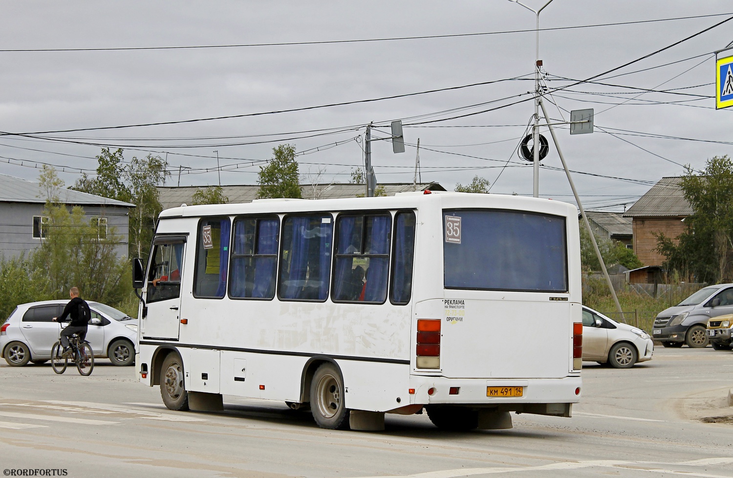 Саха (Якутия), ПАЗ-320302-08 № КМ 491 14