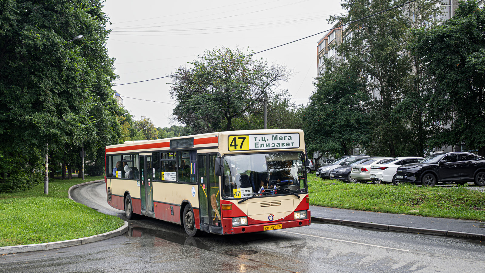 Свердловская область, Mercedes-Benz O405N (SAM) № КК 685 66