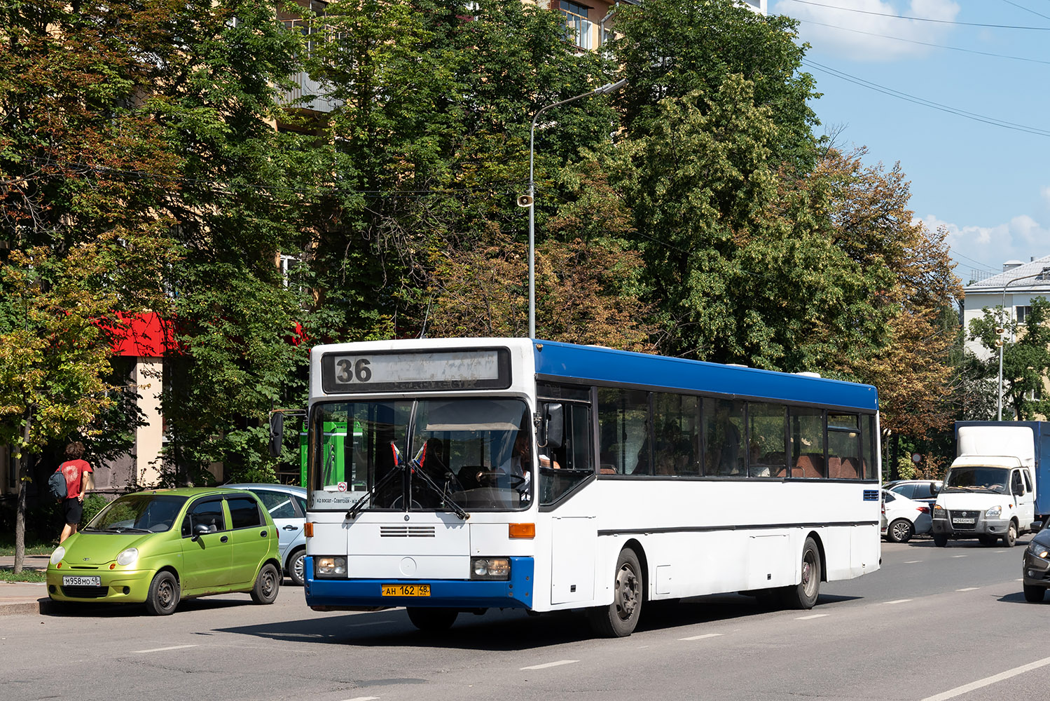 Липецкая область, Mercedes-Benz O405 № АН 162 48