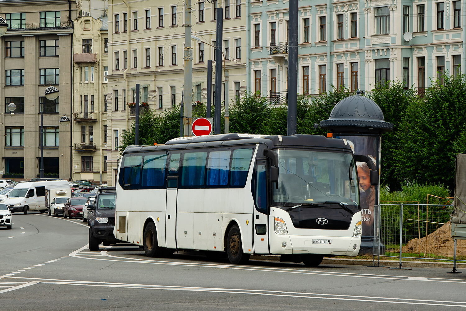 Санкт-Петербург, Heke JAC HK6124 № Н 707 ВК 198