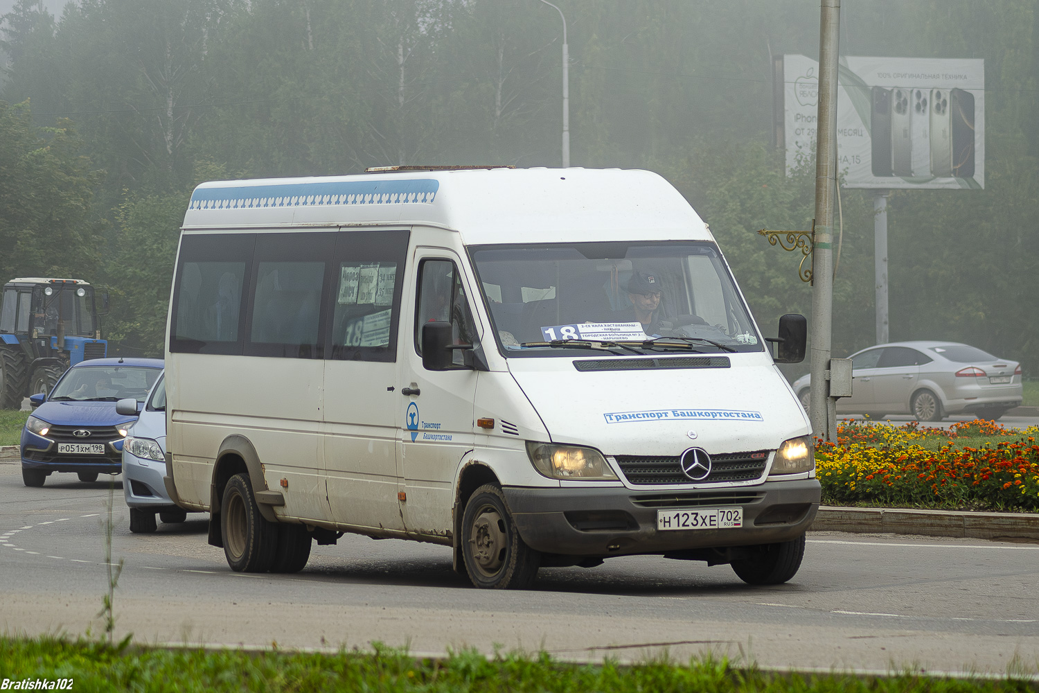 Башкортостан, 223614 (Mercedes-Benz Sprinter 413CDI) № 5489