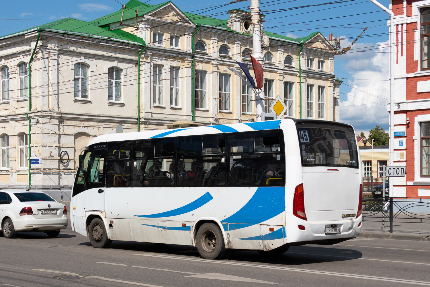 Тамбовская область, Marcopolo Bravis 3297-20-01 № О 213 УН 68