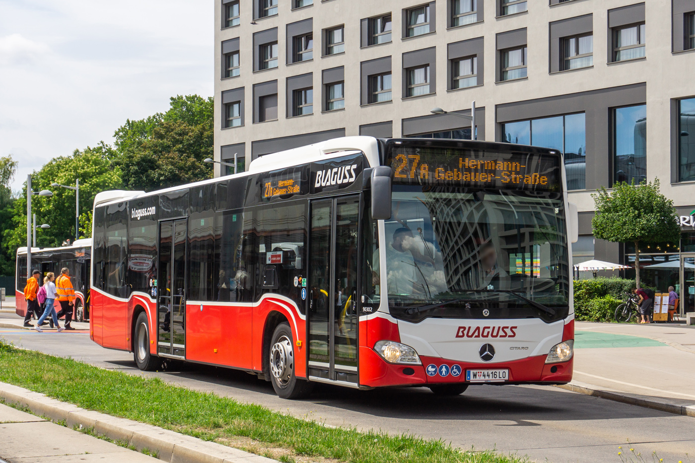 Австрия, Mercedes-Benz Citaro C2 № 90302