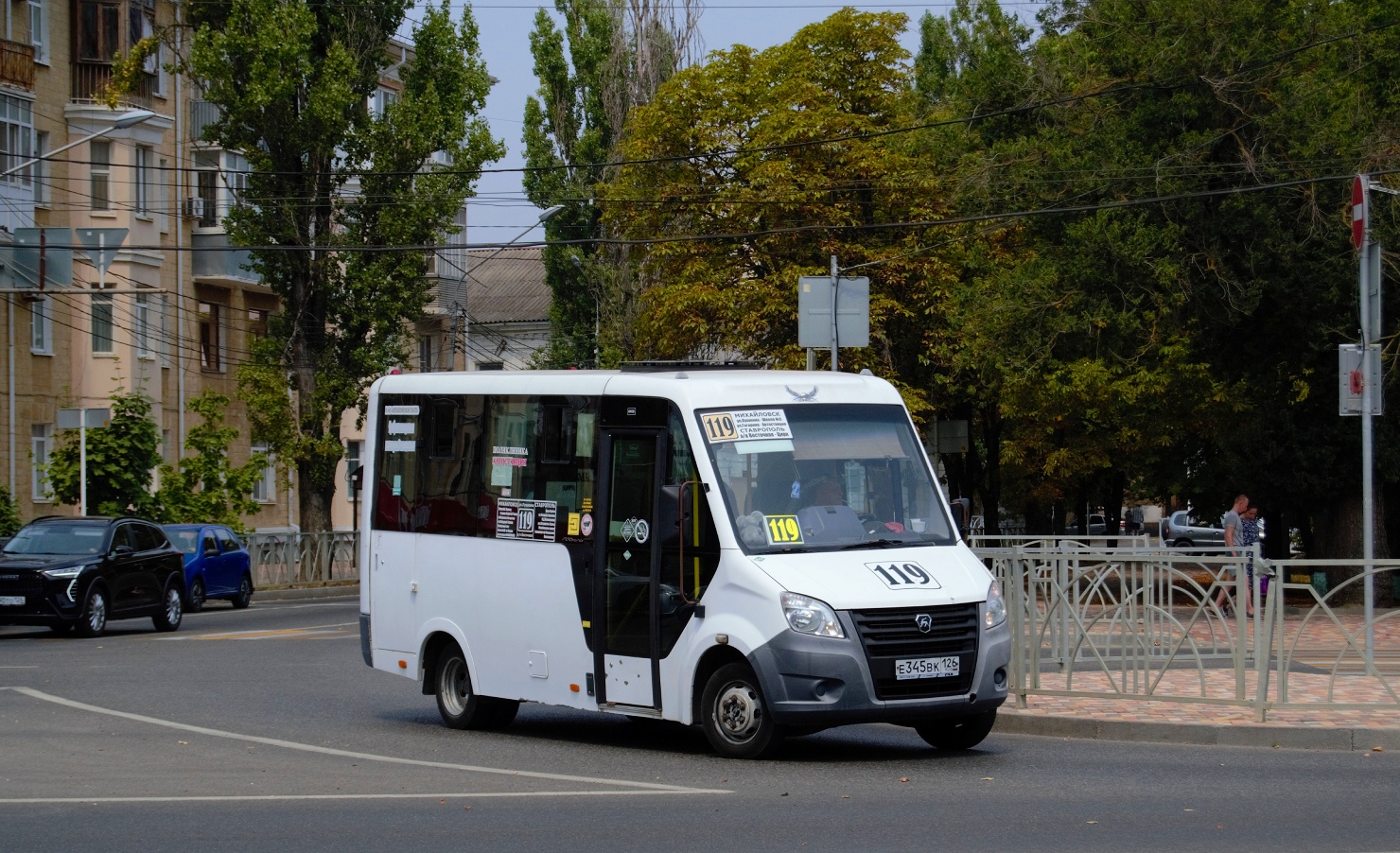 Ставропольский край, ГАЗ-A64R45 Next № Е 345 ВК 126