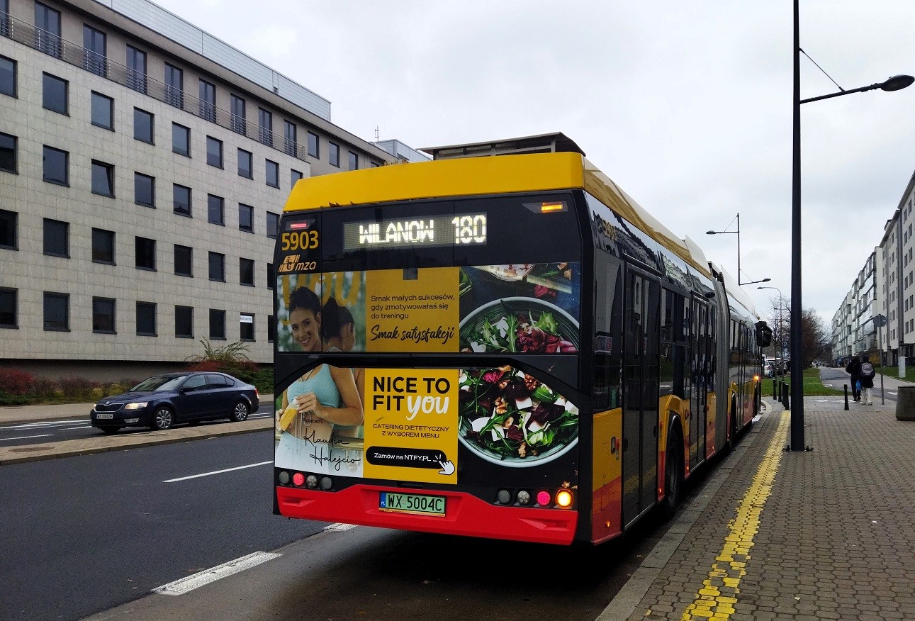 Польша, Solaris Urbino IV 18 electric № 5903