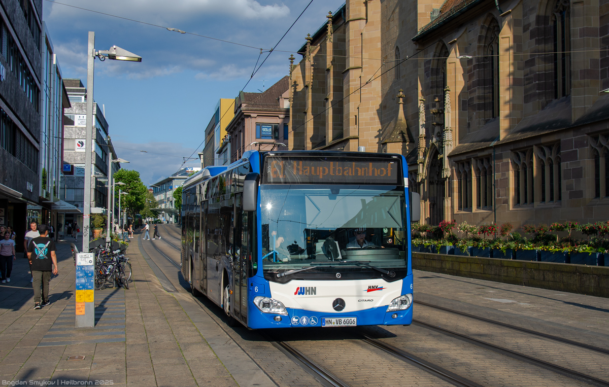 Баден-Вюртемберг, Mercedes-Benz Citaro C2 LE hybrid № 6