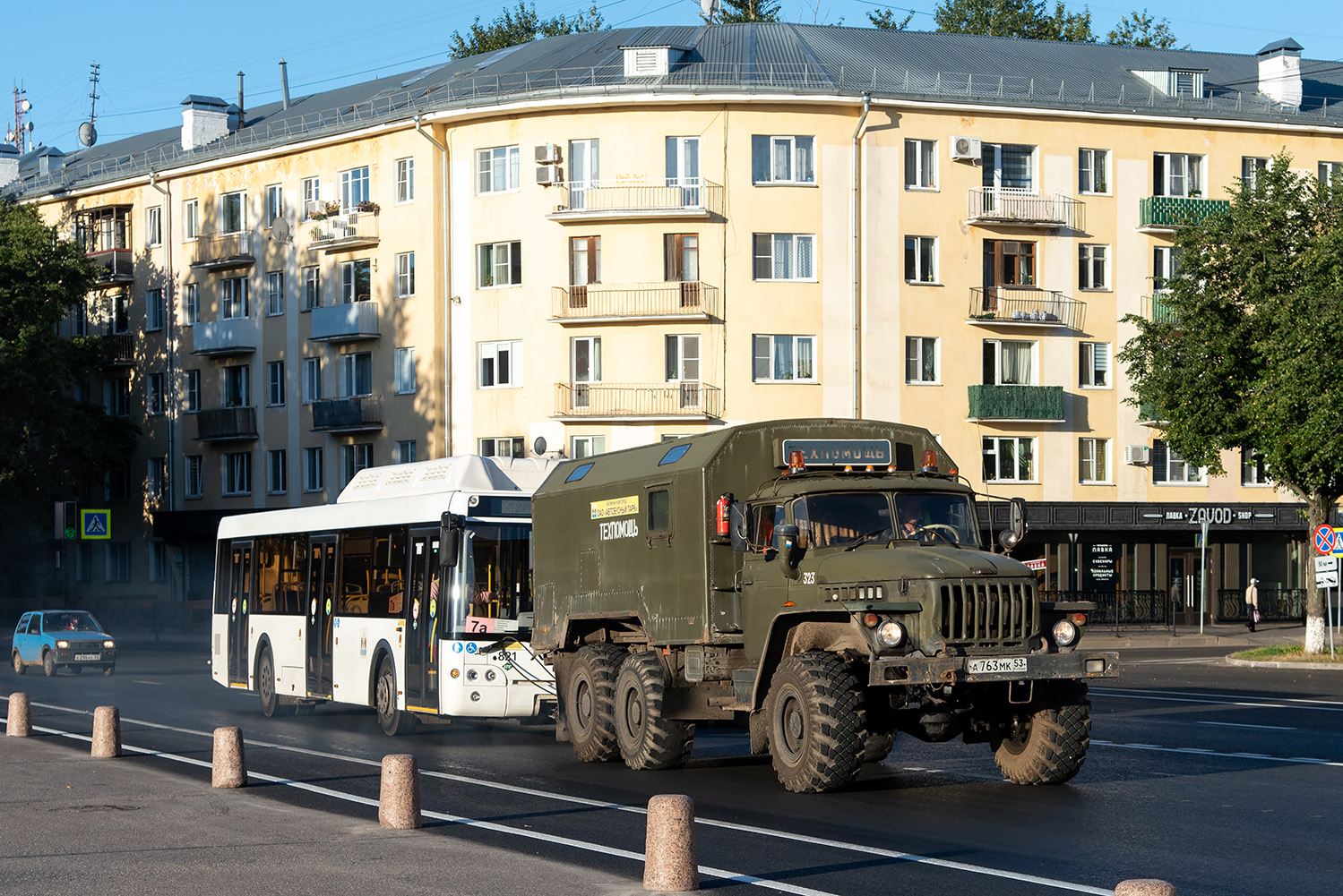 Новгородская область, ЛиАЗ-5292.67 (CNG) № 821