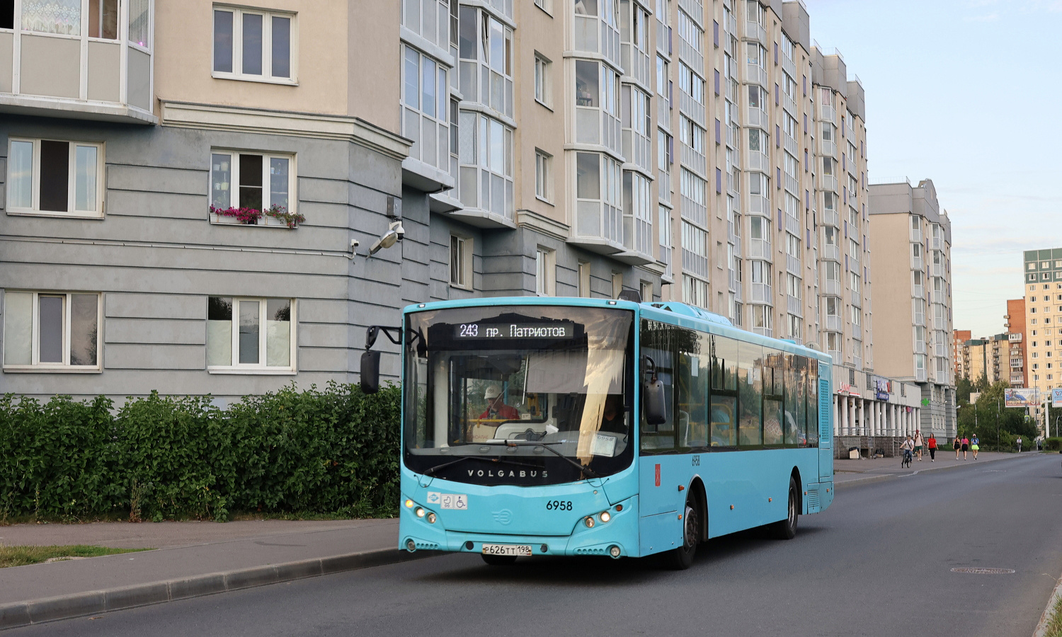 Санкт-Петербург, Volgabus-5270.G4 (LNG) № 6958