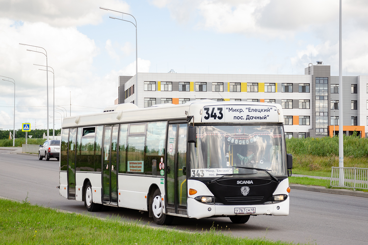 Липецкая область, Scania OmniLink I (Скания-Питер) № У 767 СМ 48