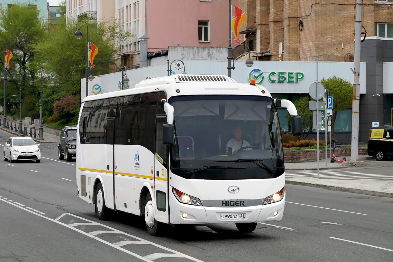 Приморский край, Higer KLQ6928Q № О 990 ОА 125