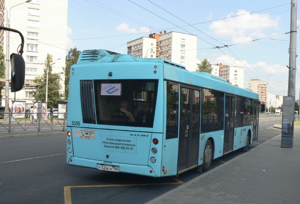 Санкт-Петербург, МАЗ-203.047 № 5335