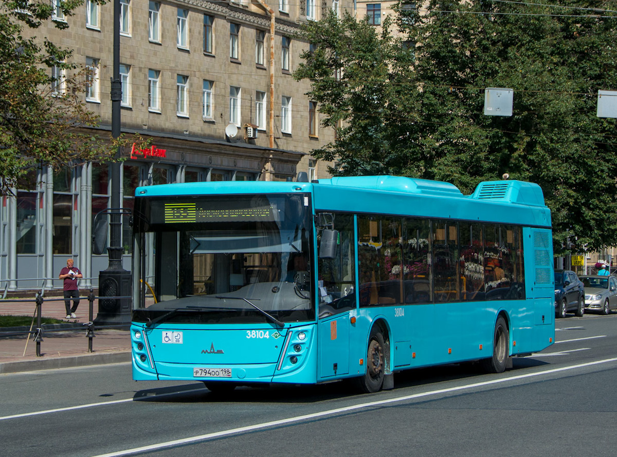 Санкт-Петербург, МАЗ-203.947 № 38104