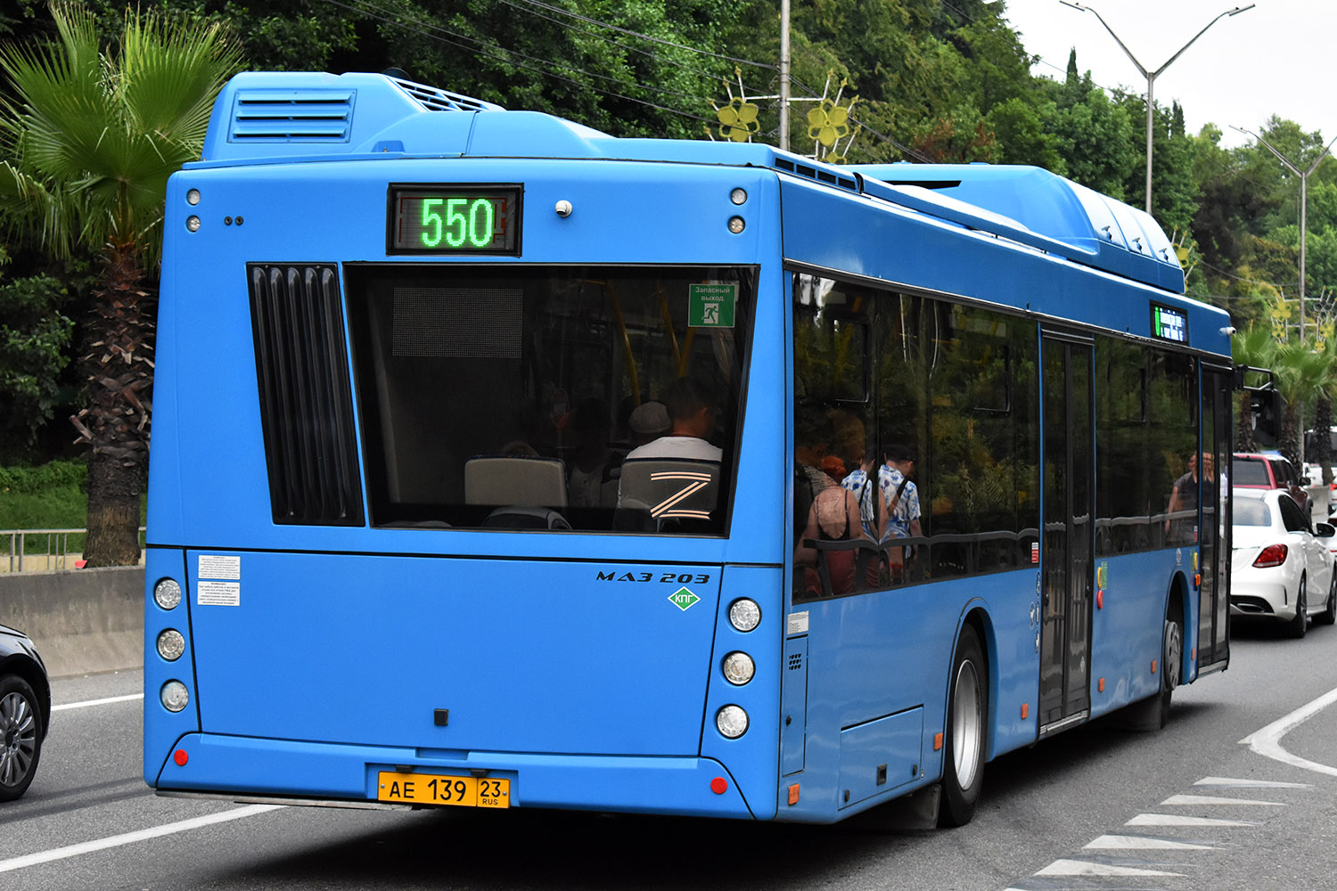 Краснадарскі край, МАЗ-203.С65 № АЕ 139 23