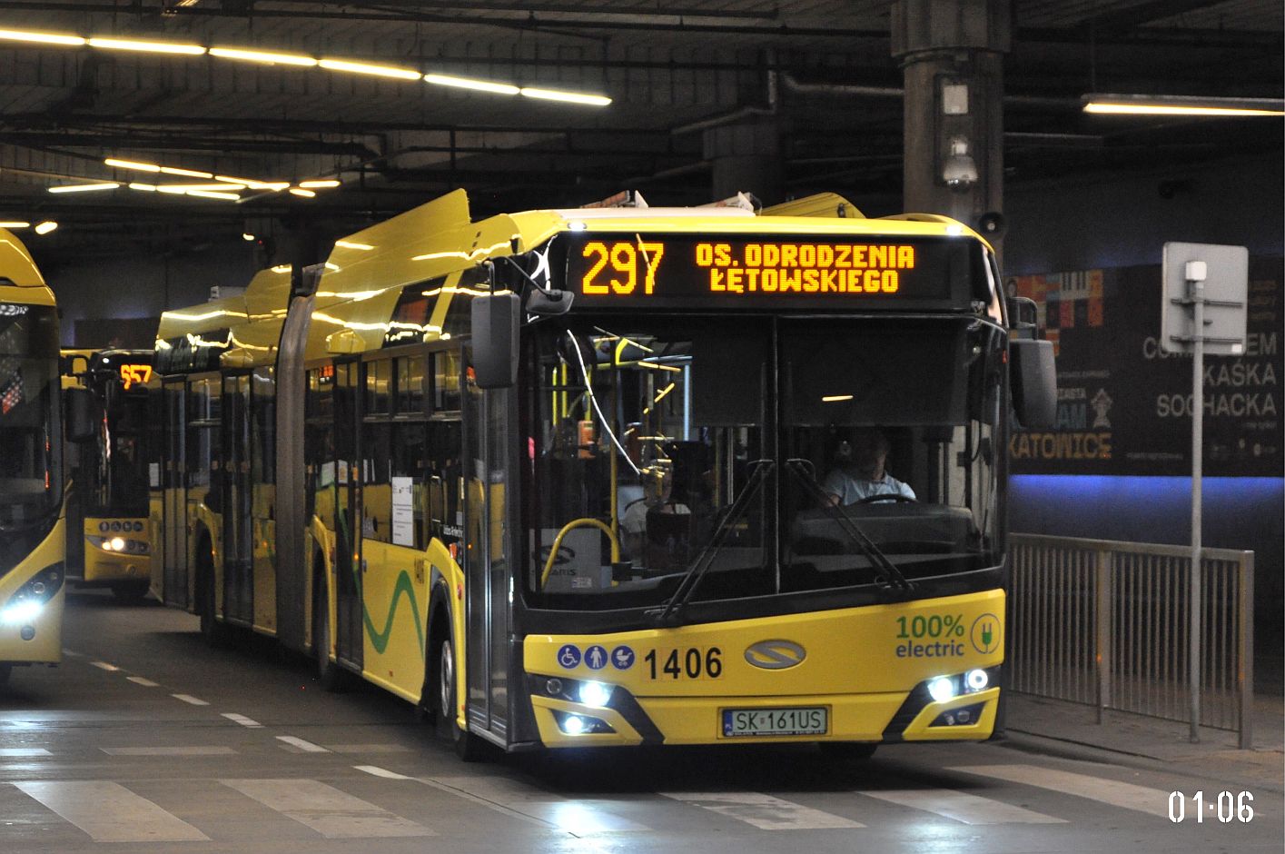 Польша, Solaris Urbino IV 18 electric № 1406