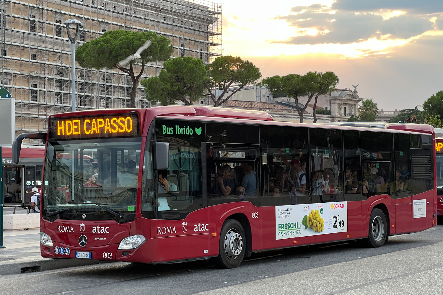Italy, Mercedes-Benz Citaro C2 hybrid Nr. 803