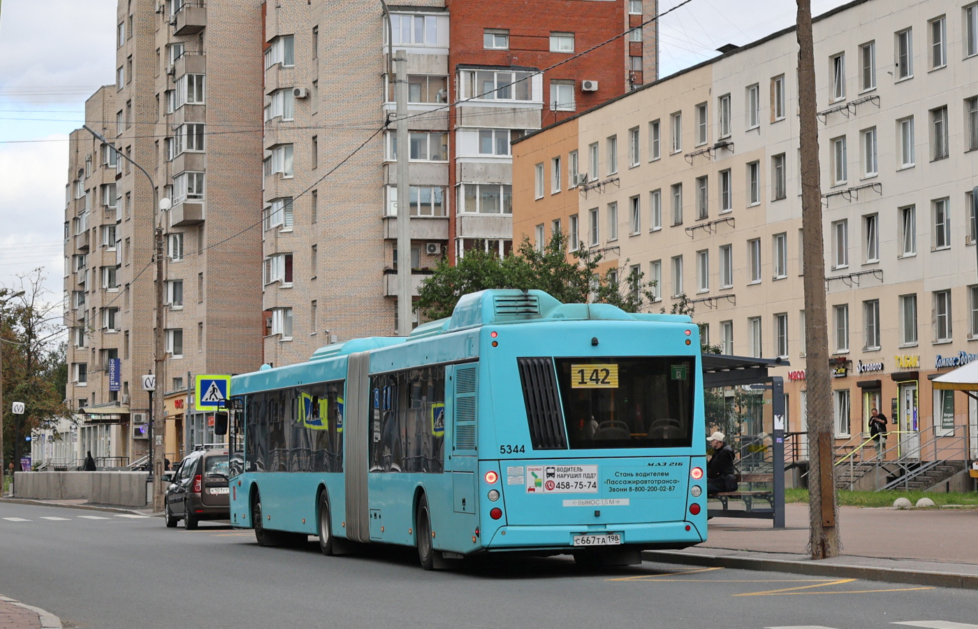 Санкт-Петербург, МАЗ-216.047 № 5344