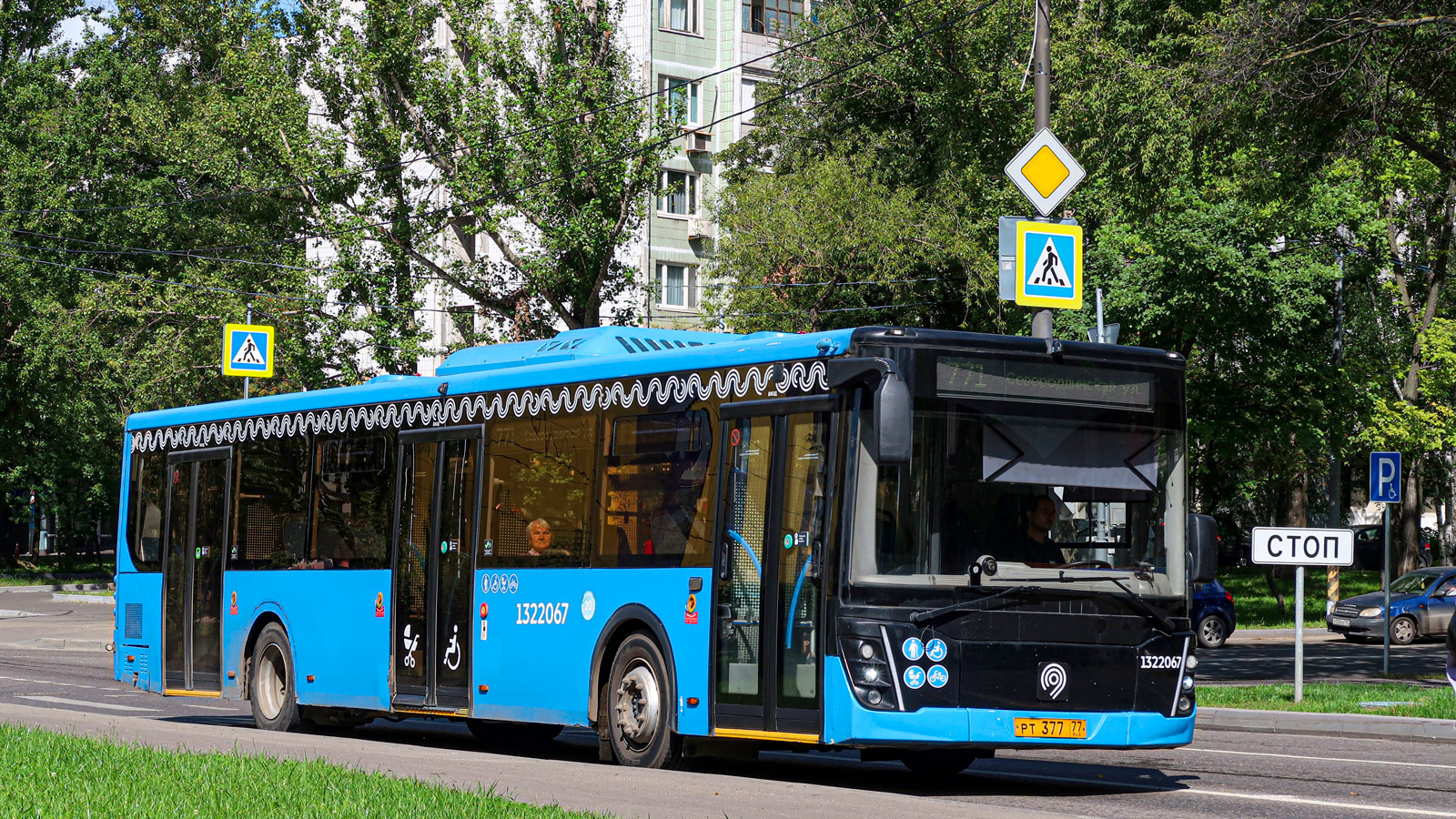 Moskva, LiAZ-5292.65 č. 1322067