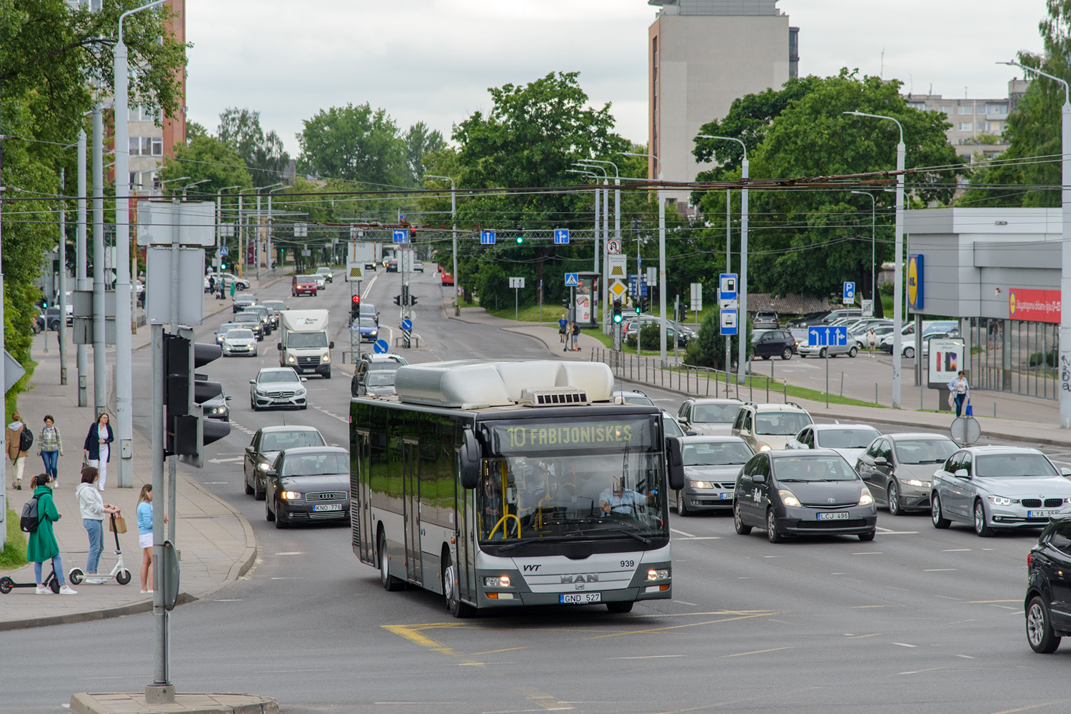 Литва, MAN A21 Lion's City NL273 CNG № 939