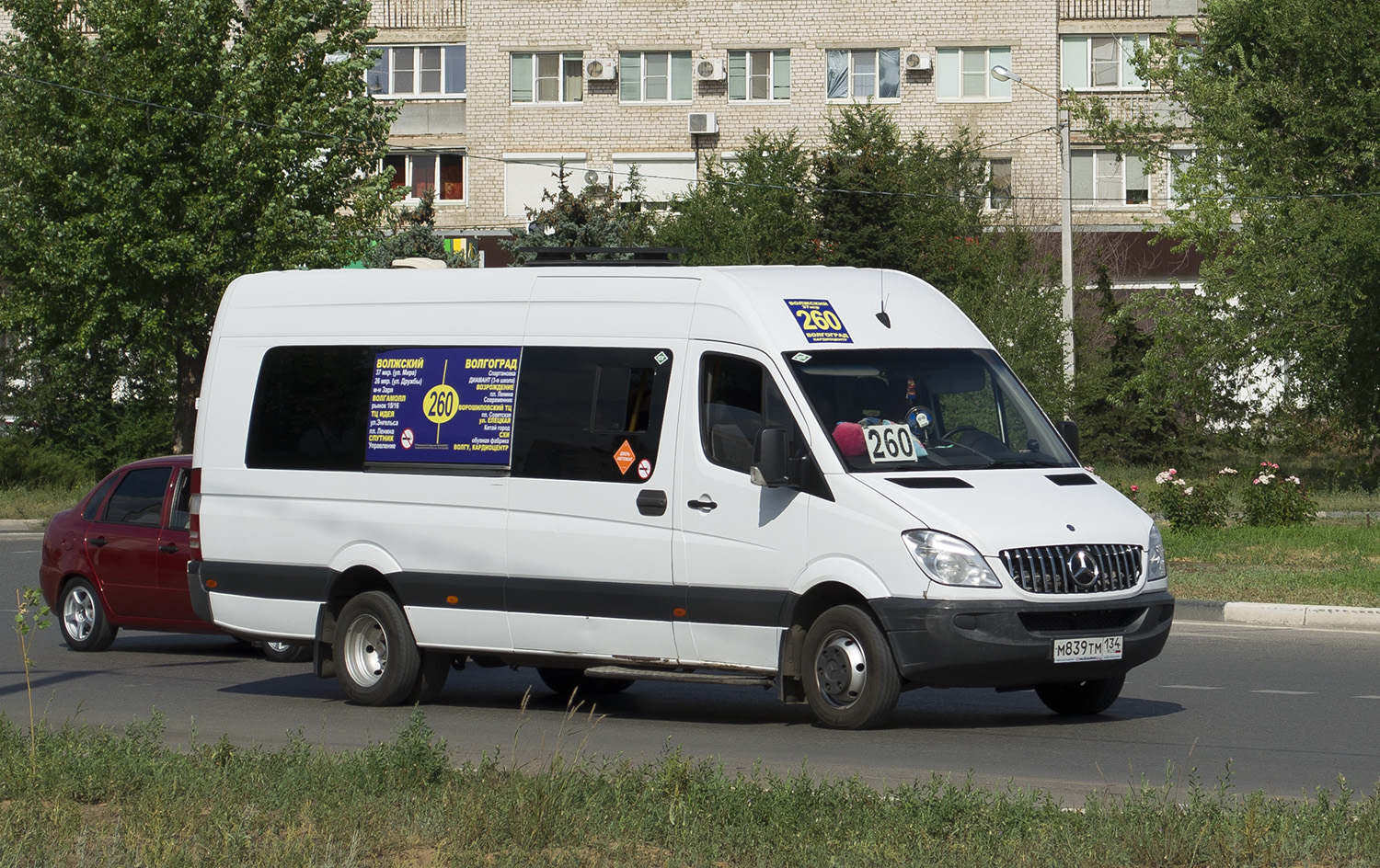 Волгоградская область, Луидор-22360C (MB Sprinter) № М 839 ТМ 134