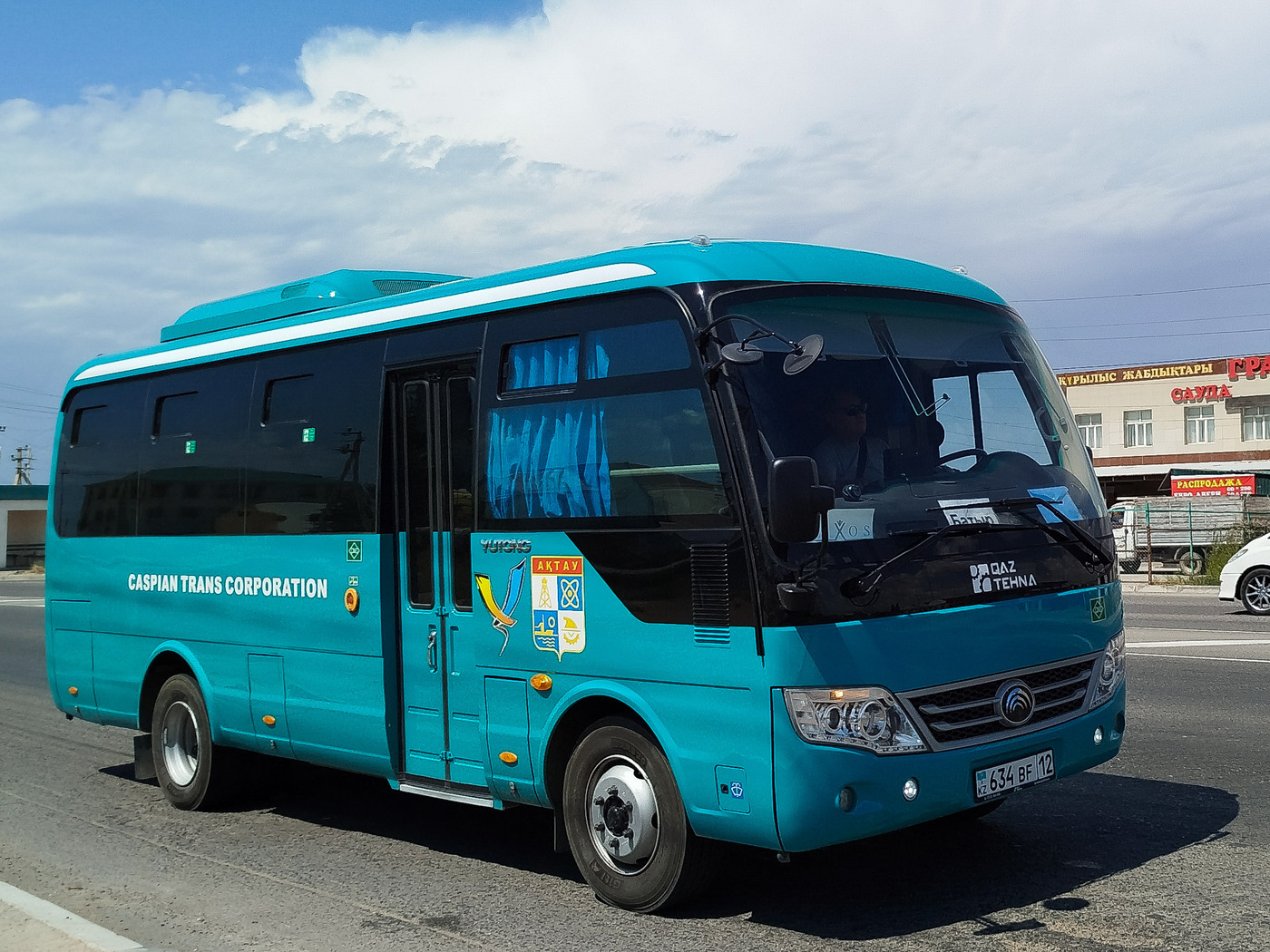 Мангистауская область, Yutong ZK6729N (QazTehna) № 634 BF 12
