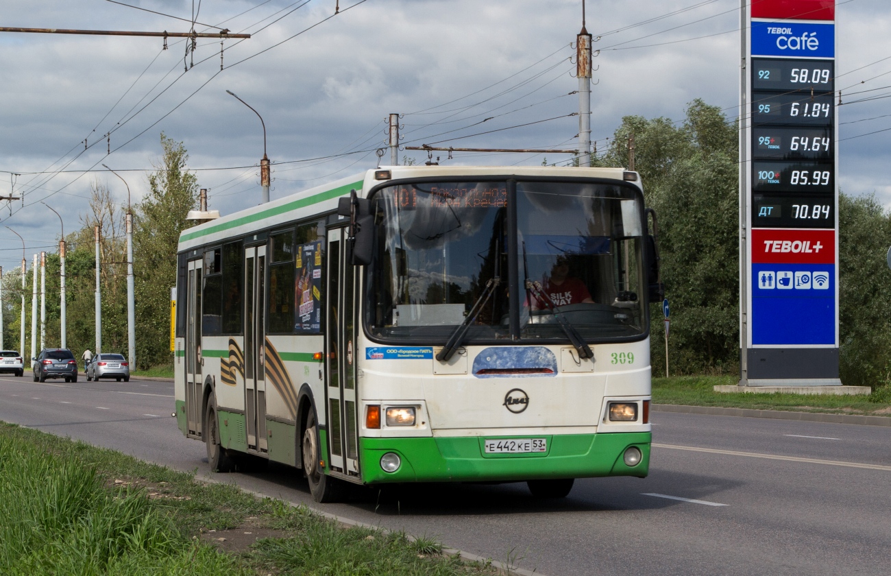 Новгородская область, ЛиАЗ-5256.53 № 309