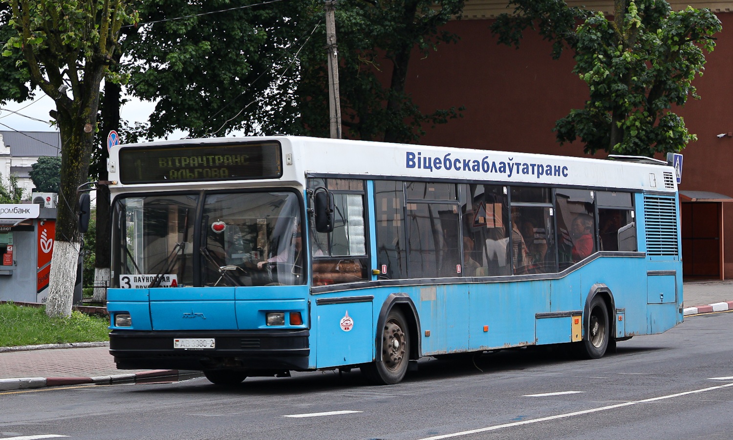 Витебская область, МАЗ-103.065 № АВ 3980-2