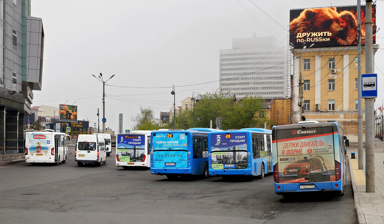 Приморский край, Yutong ZK6890HGQ № Р 762 ХЕ 125; Приморский край — Разные фотографии