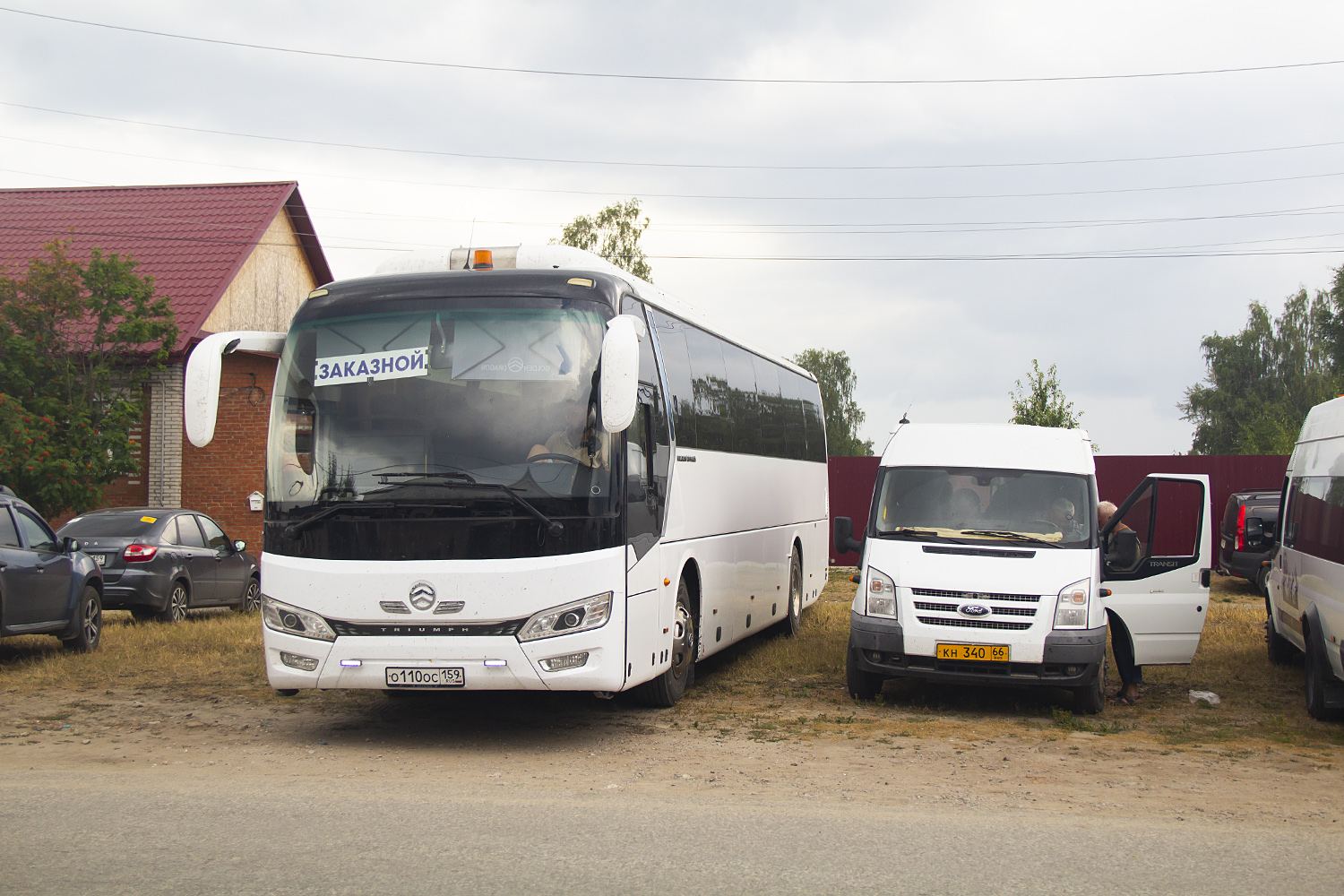 Пермский край, Golden Dragon XML6122J Triumph № О 110 ОС 159