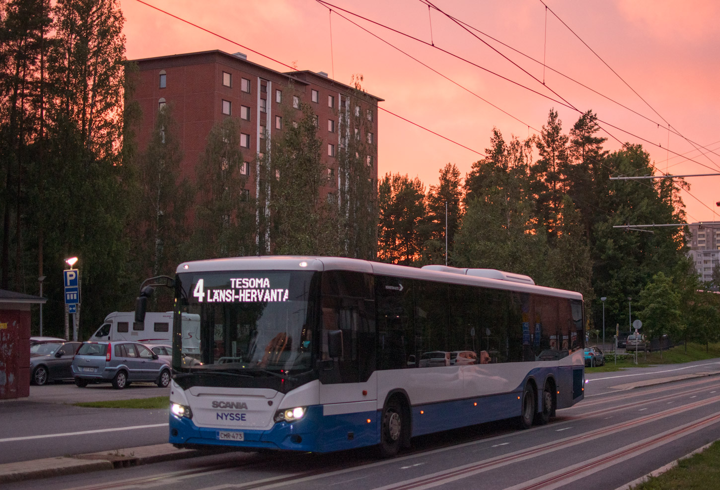Финляндия, Scania Citywide LE Suburban № 44