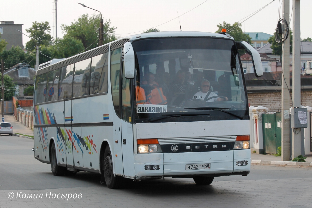 Липецкая область, Setra S315HD № Н 742 ТР 48
